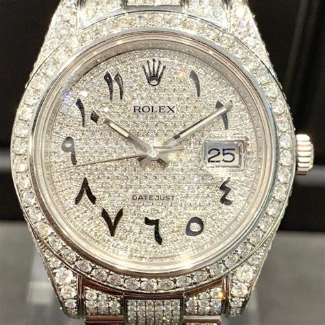 iced out rolex replicas|rolex iced out arabic.